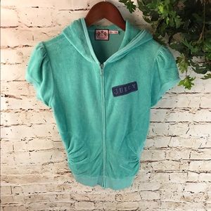 Juicy Couture Terry Cloth Zip Up Hoodie